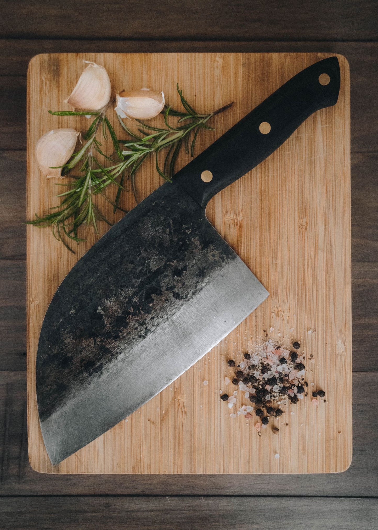 R+F camp fire knife